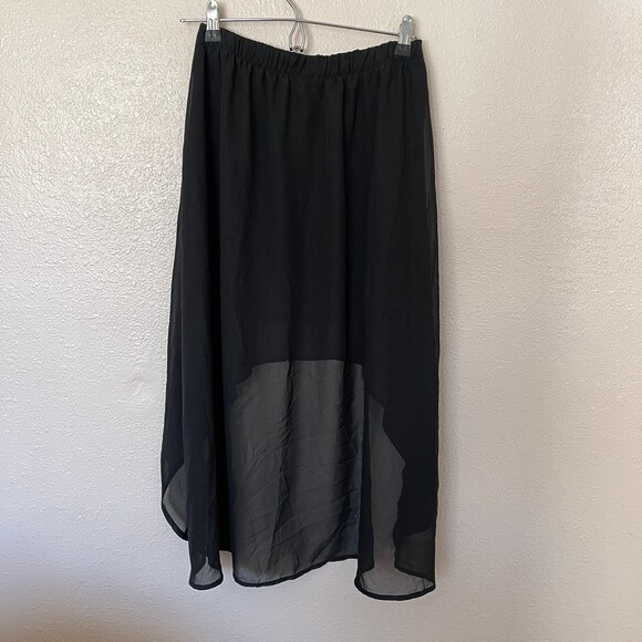 NWT PacSun High Low Chiffon Skirt Size Small - Picture 2 of 9